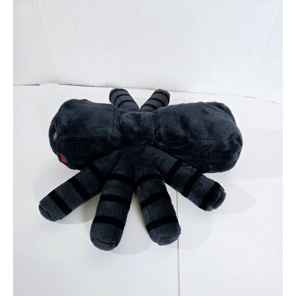 Minecraft Black PLUSH SPIDER 16" x 13" Stuffed Toy Jinx Mojang Game Spin Master - Picture 4 of 6